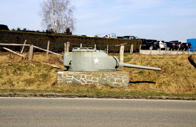 Sherman Bastogne turret