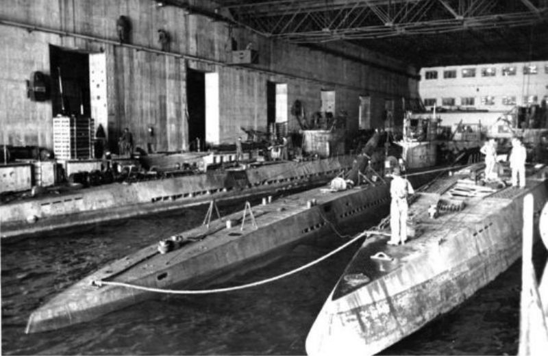 Brest submarine base