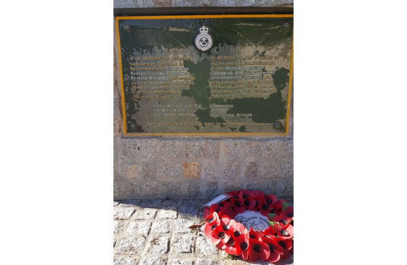 Sherwood Rangers Yeomanry memorial