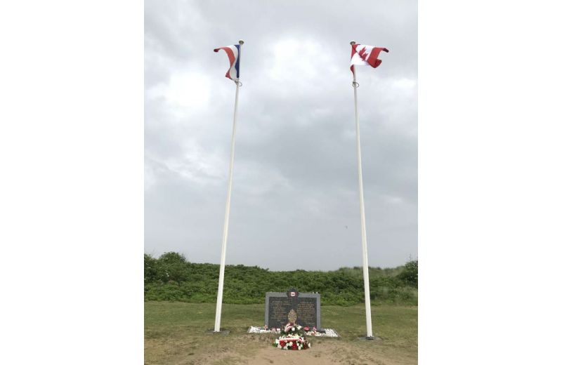 Royal Canadian Navy Memorial Courseulles-sur-Mer