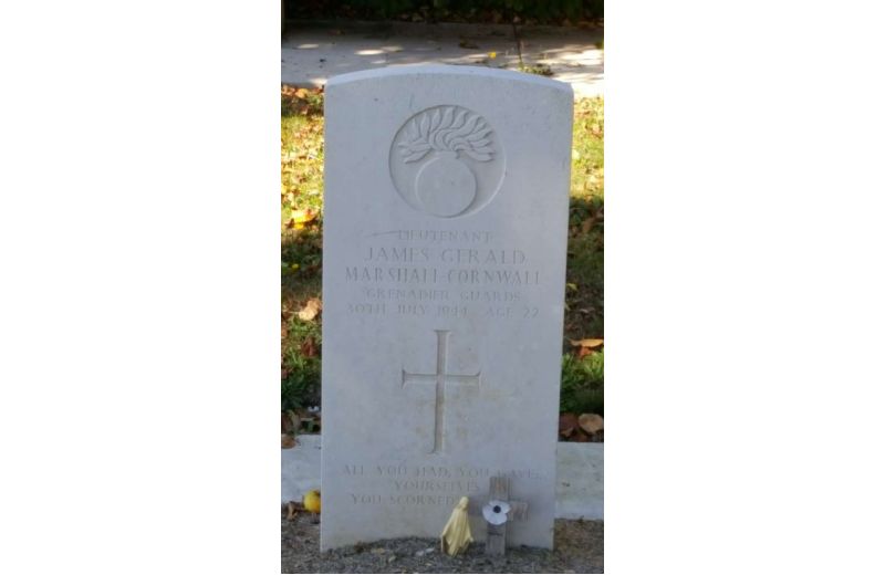 James Gerald Marshal-Cornwall grave