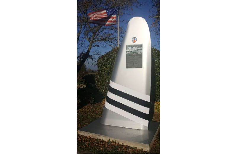 Memorial to the 373rd Figther Group of the 9th AIR FORCE.