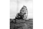German radar photo Arromanches