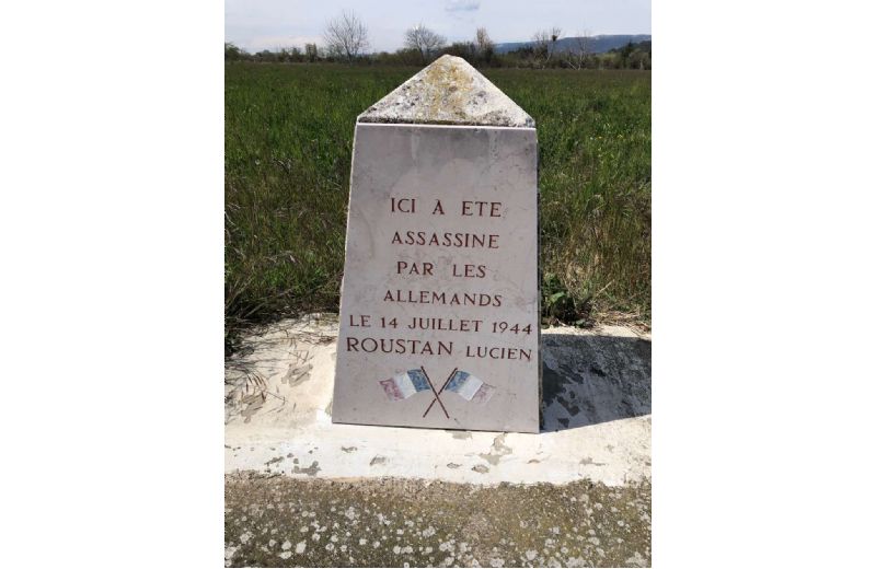 Stele Roustan Lucien and Allemand Abel