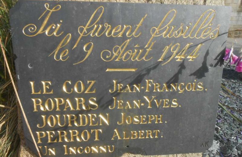 The martyrs of Plouigneau