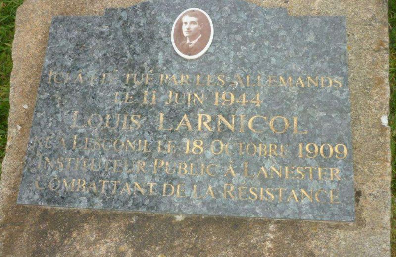 Louis Larnicol and Louis Méhu stele